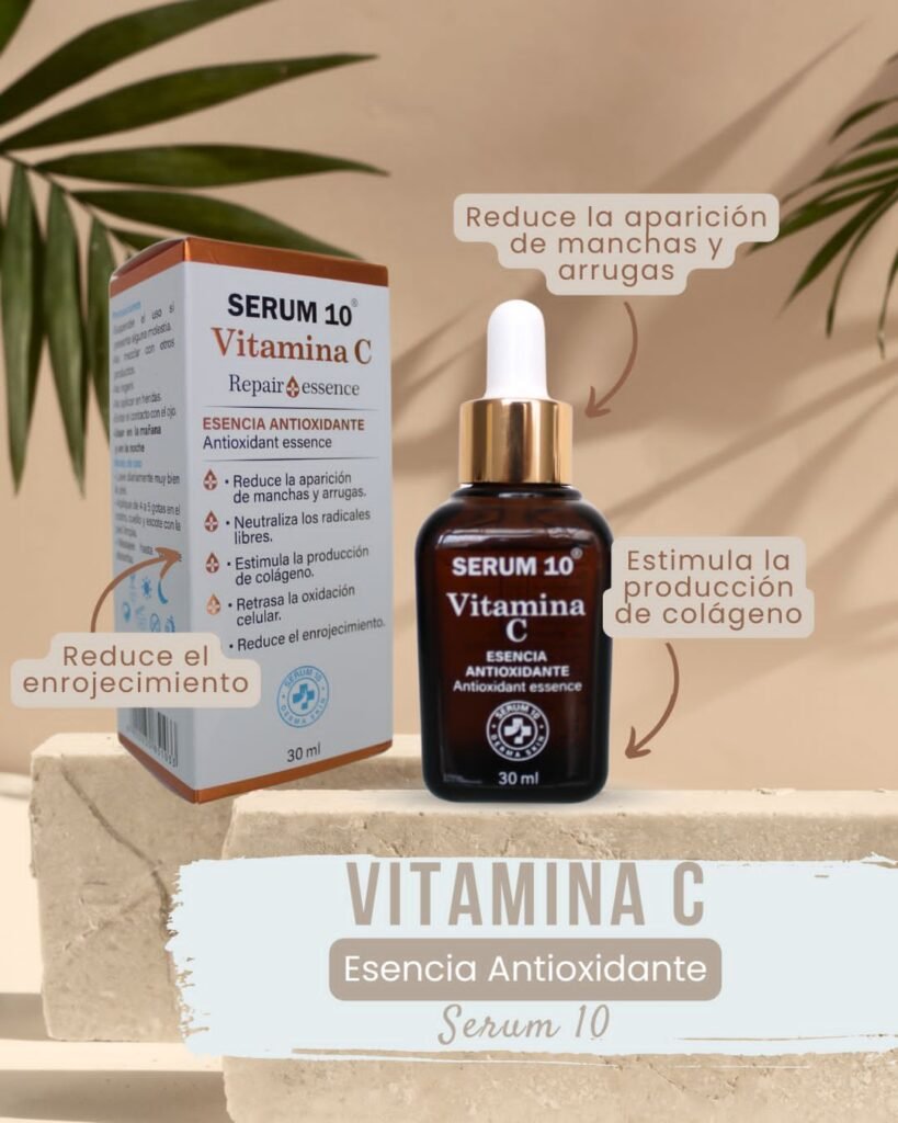 Vitamina C Concentrada con Vitamina E de Serum10
