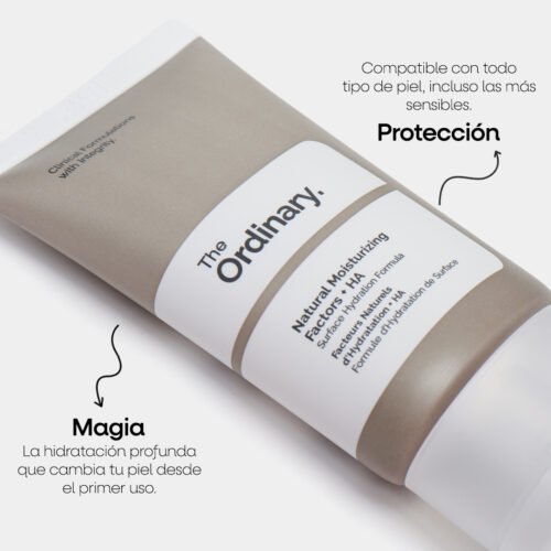 Crema Hidratante Natural Moisturizing Factors + HA 