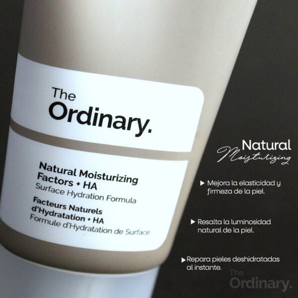 Crema Hidratante Natural Moisturizing Factors + HA 