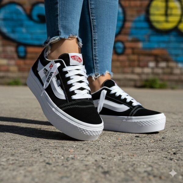 vans-knu-stack-negro-mujer Vans Knu Stack Chunky