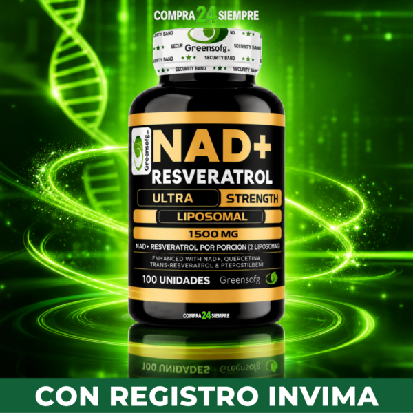 NAD + Resveratrol Ultra Strength Liposomal (100 Softgel)