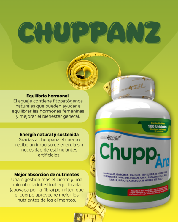 Chupapanza Suplemento Natural Control de Peso