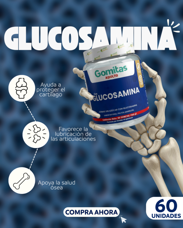 Gomitas de Glucosamina para Articulaciones (60 unidades)