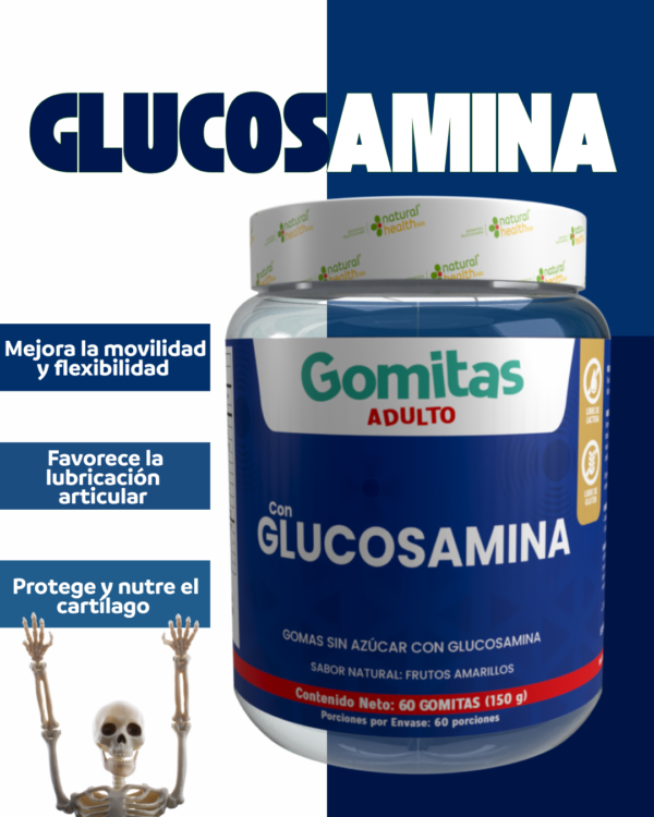 Gomitas de Glucosamina para Articulaciones (60 unidades)