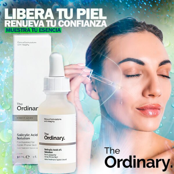 ORDINARY ÁCIDO SALICÍLICO Salicylic Acid 2% Solution The Ordinary Exfoliante Facial Anti-Imperfecciones
