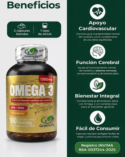 Omega 3 (100 Softgels)