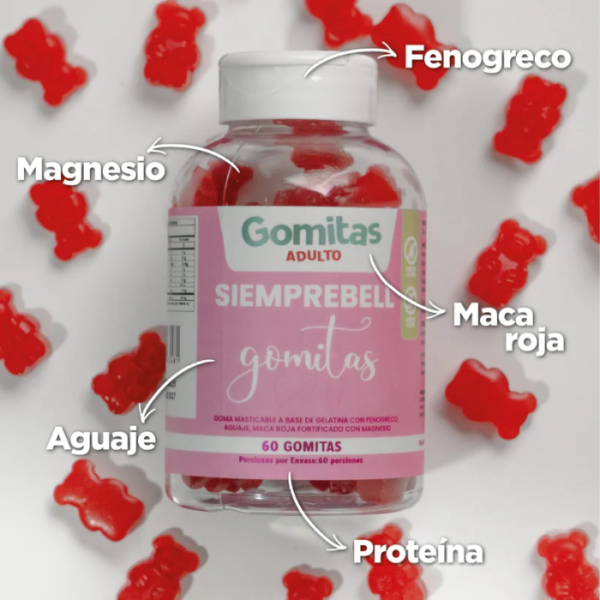Gomitas Siemprebell Equilibrio y Belleza (60 unidades)