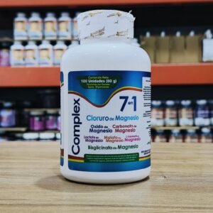 Magnesio Complex 7 en 1 Multivitamínico (100 unidades)