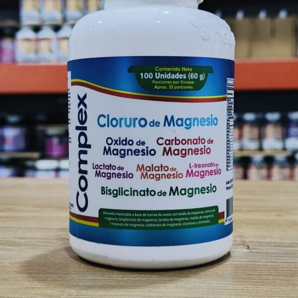 Magnesio Complex 7 en 1 Multivitamínico x2