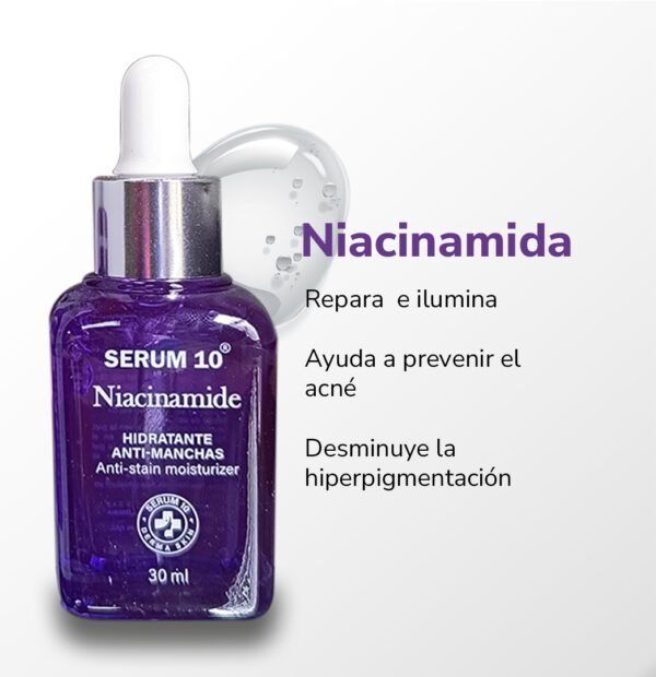 Serum Niacinamida 10% + Ácido Hialurónico Serum10