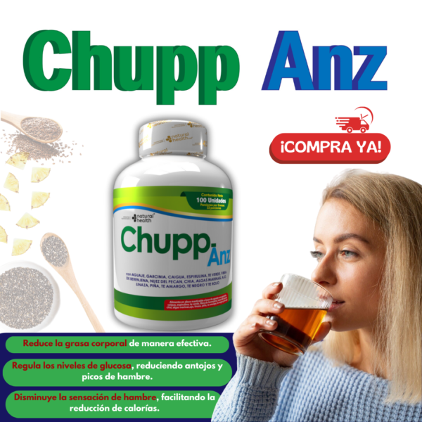 Chupapanza Suplemento Natural Control de Peso