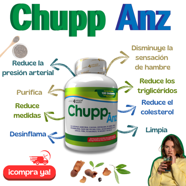 Chupapanza Suplemento Natural Control de Peso