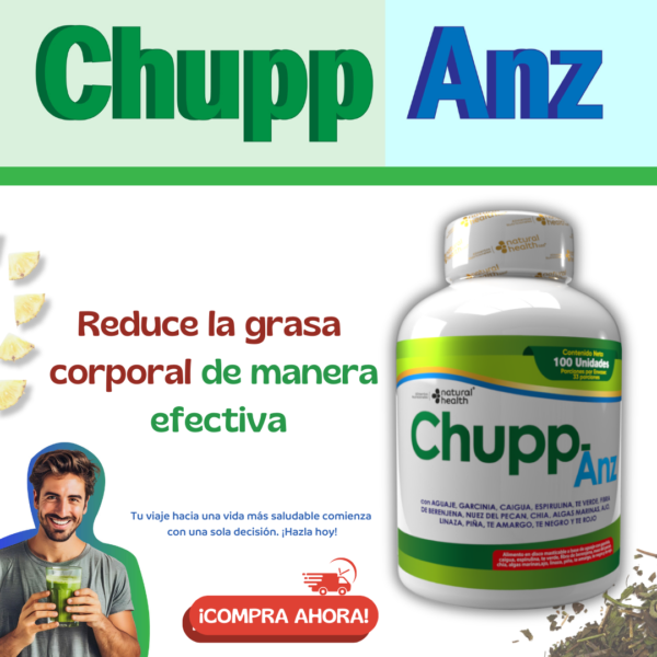 Chupapanza Suplemento Natural Control de Peso