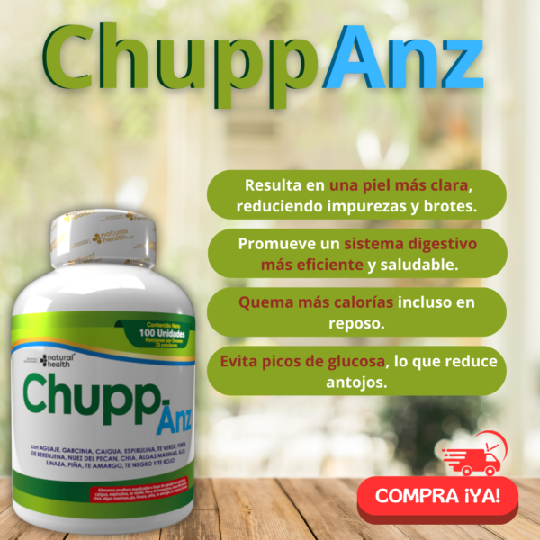 Chupapanza Suplemento Natural Control de Peso