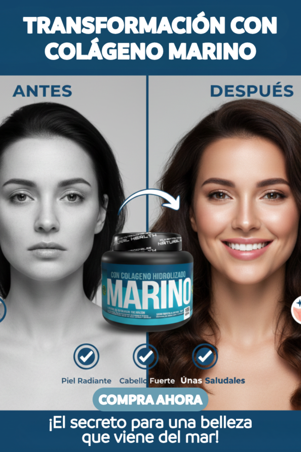 Colágeno Marino Hidrolizado Alta Absorción (1000gr)