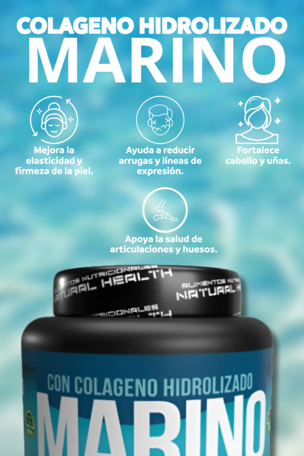 Colágeno Marino Hidrolizado Alta Absorción (1000gr)