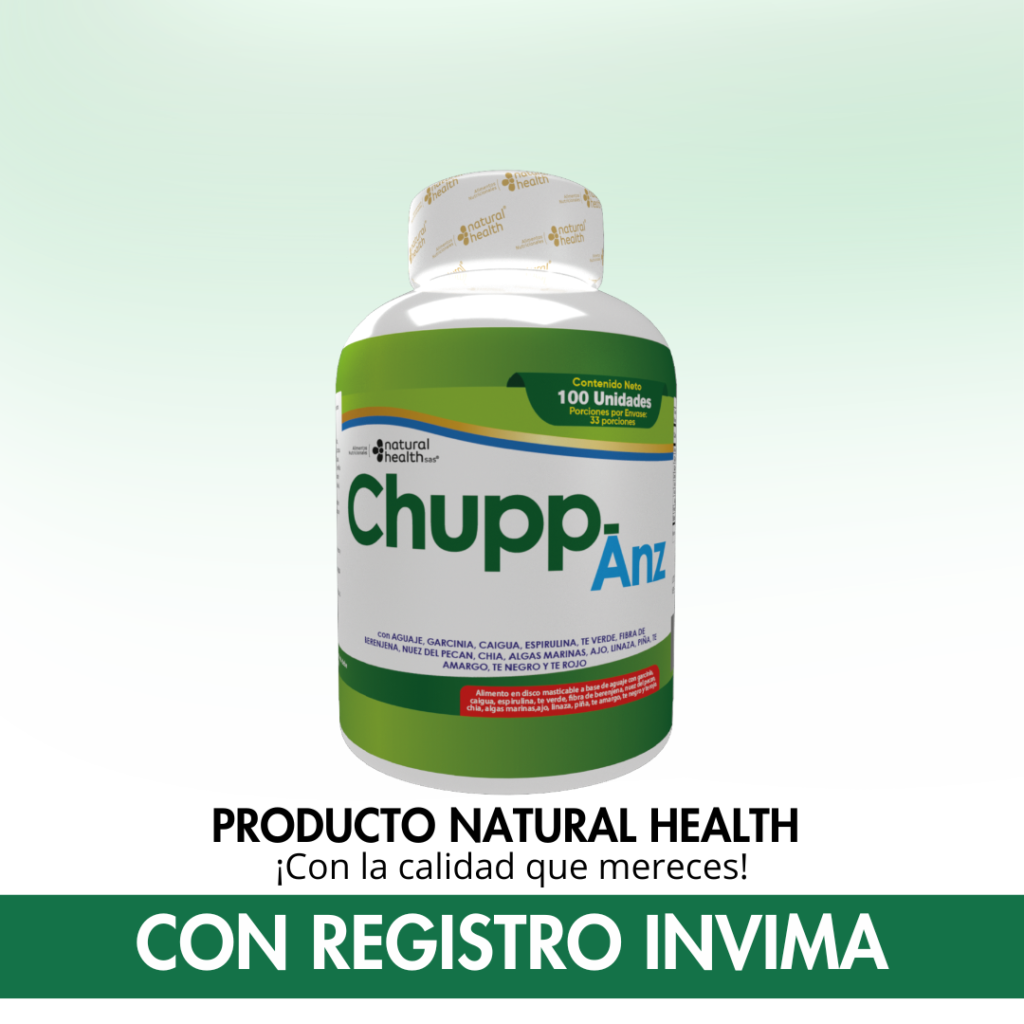 Chupapanza Suplemento Natural Control de Peso