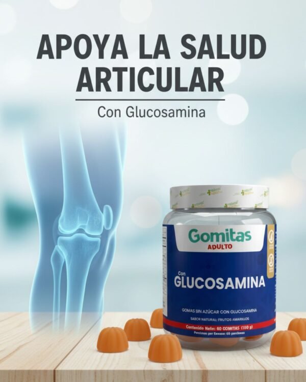 Gomitas de Glucosamina para Articulaciones (60 unidades)