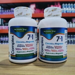 Magnesio Complex 7 en 1 Multivitamínico x2