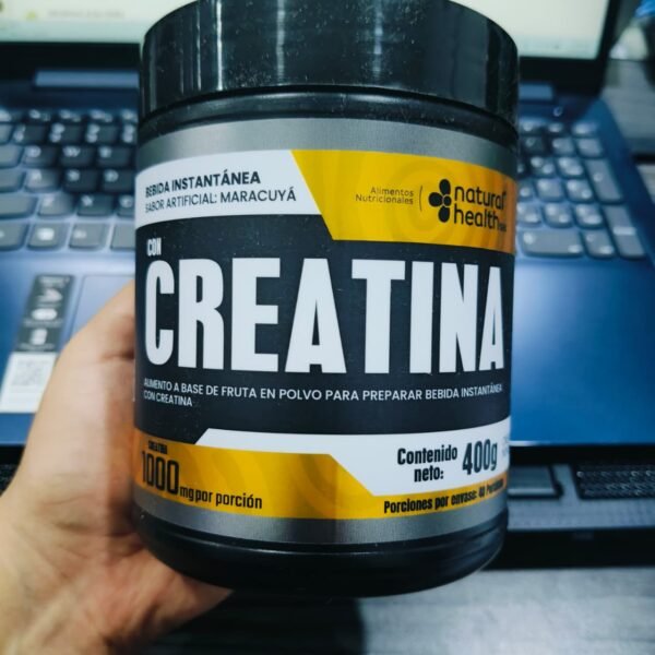Creatina Concentrada sabor Maracuyá 400 g