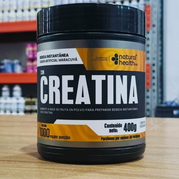 Creatina Concentrada sabor Maracuyá 400 g