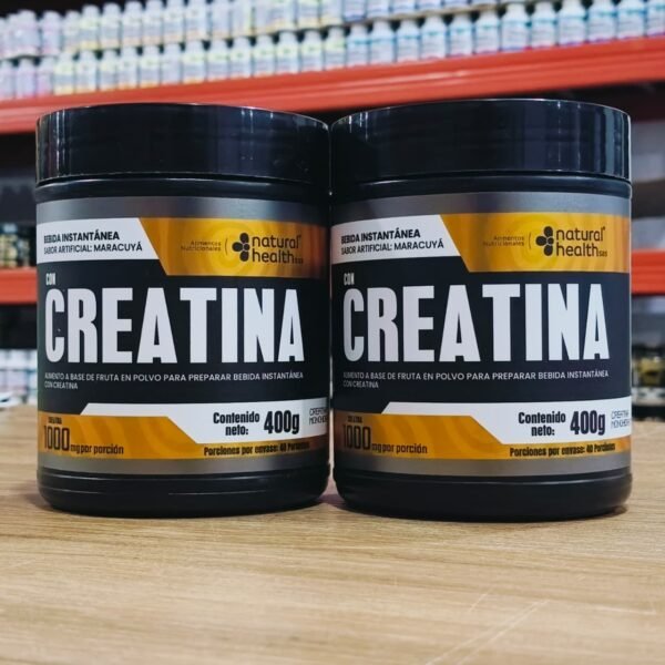 Creatina Concentrada sabor Maracuyá (400g) Pack x2