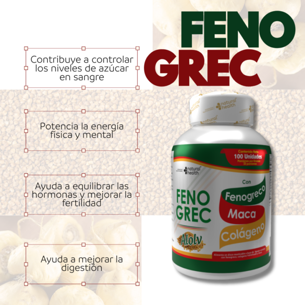 Fenogreco + Maca + Colágeno