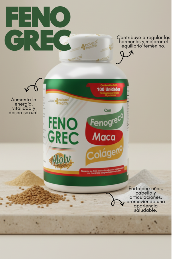 Fenogreco + Maca + Colágeno
