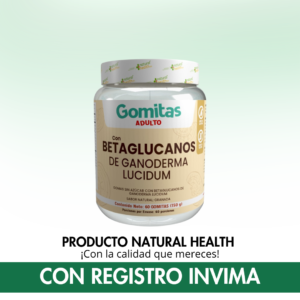 Betaglucanos de Ganoderma Lucidum en Gomitas