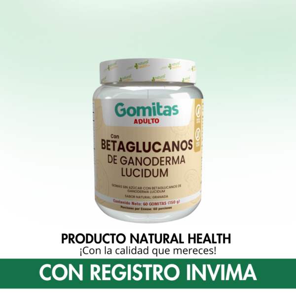 Betaglucanos de Ganoderma Lucidum en Gomitas